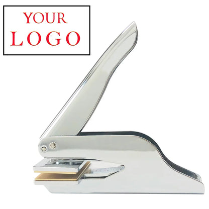 Embosser Stamp LOGO Customized Wedding Library Book Private Seals Customization Envelope Party Invitation Embossing Stamps DI
