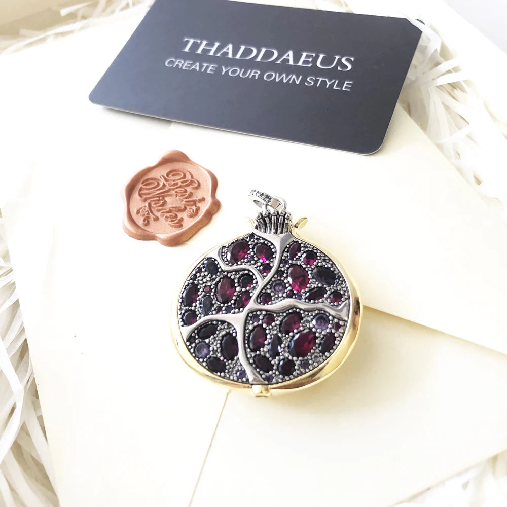 Pendant Pomegranate,2020 Brand New Vintage Fashion Jewelry Europe Bijoux Symbol of Life Gift For Woman