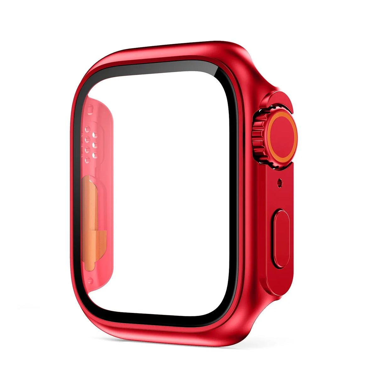 Glass+Case for Apple Watch 46mm 44mm 45mm 41mm 40mm 38mm 42mm Screen Protector Change Ultra Bumper iWatch Series 10 9 8 7 SE 