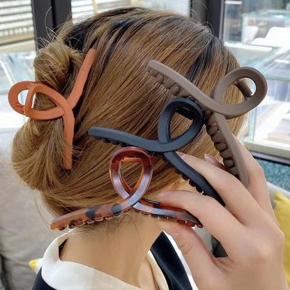 Barrettes Fashion Women Acrylic Hair Claws Clips Hair Accessories Hairpins Ladies Hairgrip Headwear Girls Ornaments Crab Band