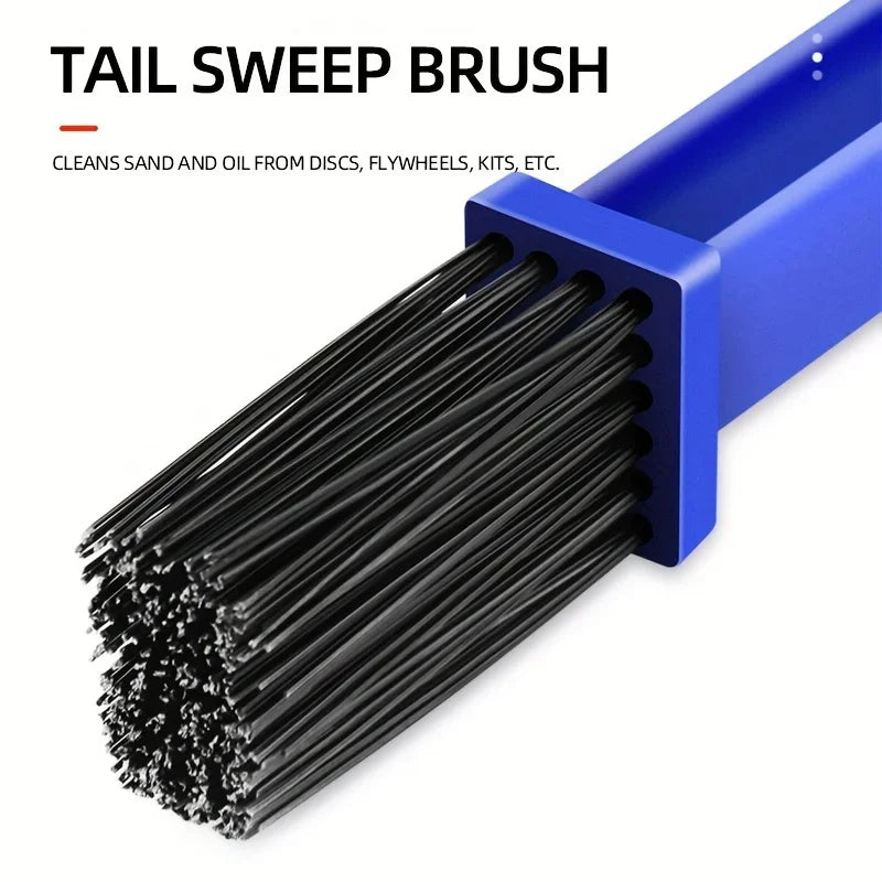 Portable Chain Cleaner Motorcycle Road Bike Chain Clean Brush Bicycle Clean Motorcycle Tools Chain Cleaner Maintenance Tool P