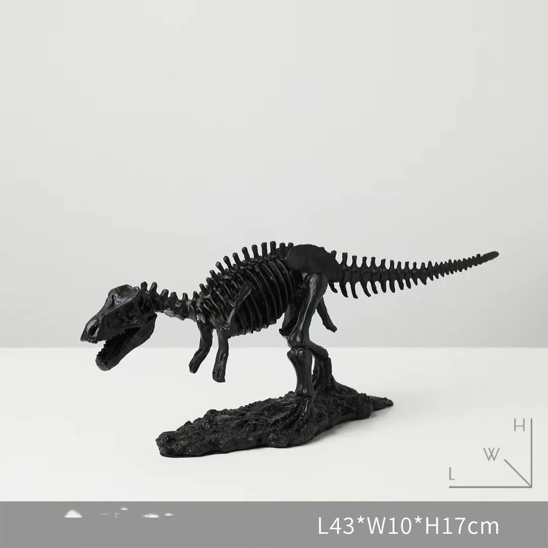 Simulated Dinosaur Fossil Model Resin Accessories Art Home Living Room Statue Decoration Items Study Office Sculpture Ornamen