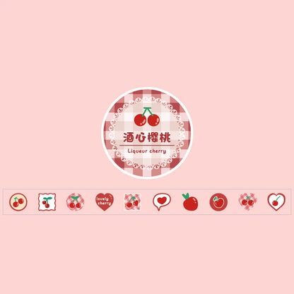 1 pc Kawaii Cartoon Washi Masking Tape Scrapbooking DIY Decorative Journal Stationery School Supplies Gift
