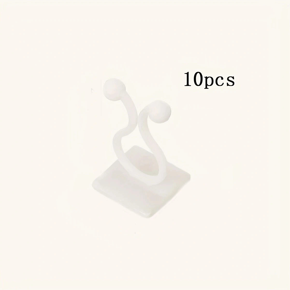 10 plant climbing wall fixing clips, vine fixing clips, self-adhesive plant climbing wall fixing hooks without drilling holes