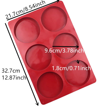 Cylinder Silicone Mold for Soap Jelly Pudding Resin Chocolate Cookie Mold hocolate Covered Sandwich Tool Candy Cake Baking Pa