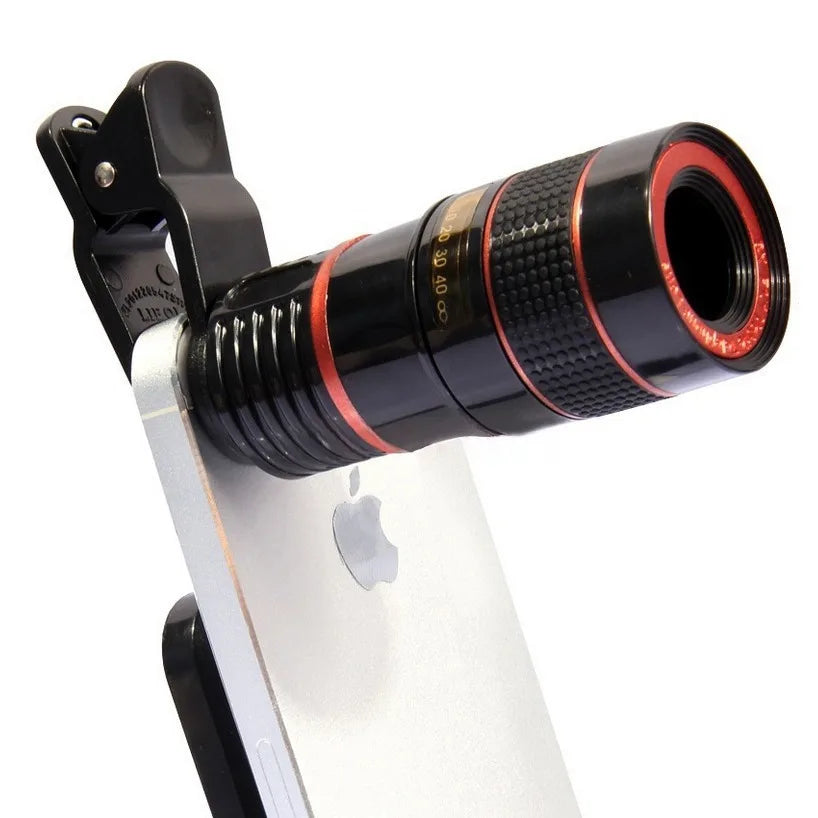 Telephoto Phone Lens Camera Universal Zoom Lens High Definition Focusing Effect Photography Large Light Transmission High Col