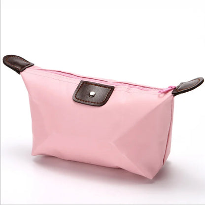 Cosmetic Bag For Women Colorful Waterproof Travel Dumpling Storage Bags Mini Cute Toiletry Makeup Portable Tote Bags Purses 2