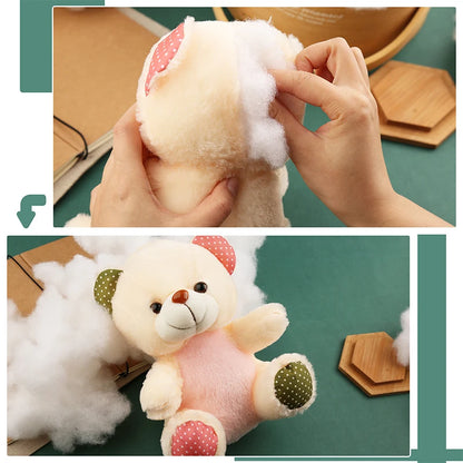50G/200G Stuffing Cotton DIY Polyester Stuffing Material For Clothing Pillow Quilt Handcraft Doll Stuffed Toys Filling PP Cot