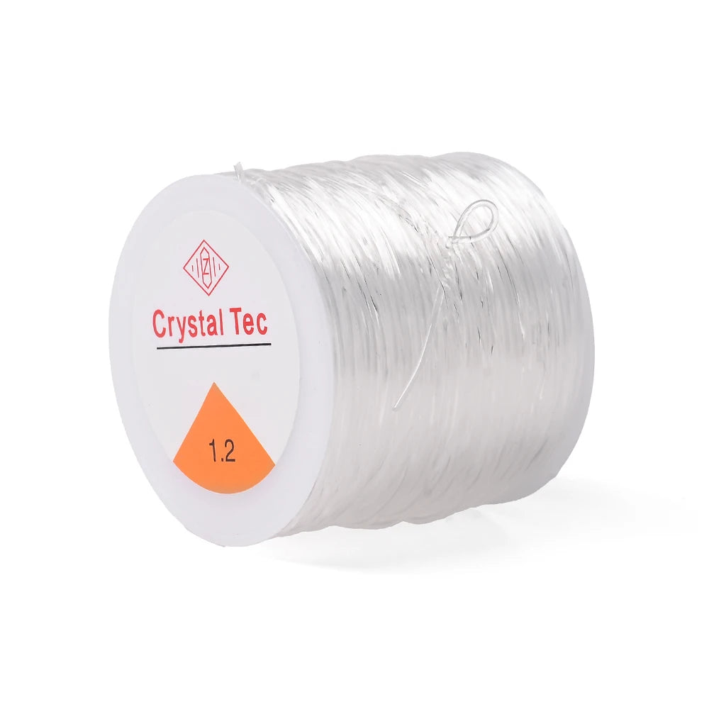 iYOE 0.5-1.5mm Elastic Cord String Transparent Elastic Thread For Jewelry Making Diy Bracelet Necklace Beaded Accessories - 1
