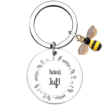 Dutch liefste juf Teacher Gifts for Women Teacher Keychain Teacher Appreciation Gifts thank You Gifts for Teachers - 26