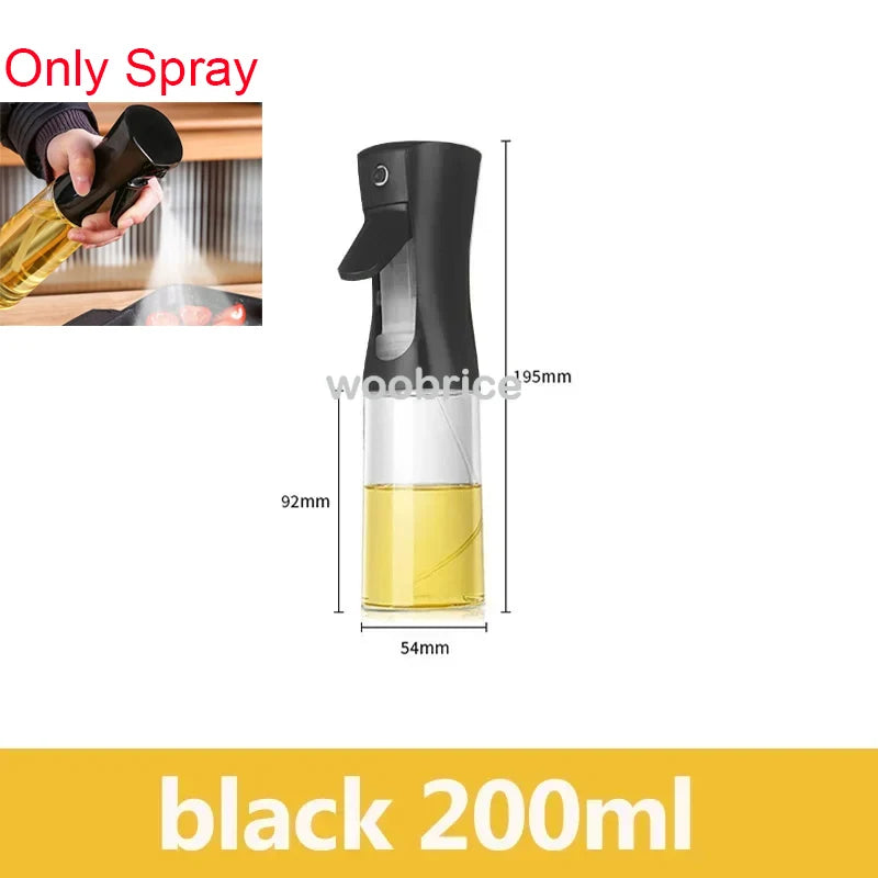 2in1 Kitchen Spray Oil Dispenser Oil Sprayer Polisher Or Only Brush Spray for Air Fryer Salad Grilling Roasting Cooking Kitch