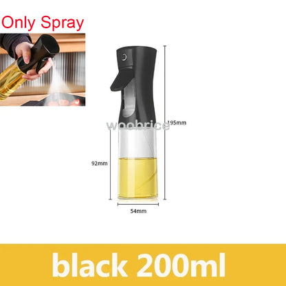 2in1 Kitchen Spray Oil Dispenser Oil Sprayer Polisher Or Only Brush Spray for Air Fryer Salad Grilling Roasting Cooking Kitch