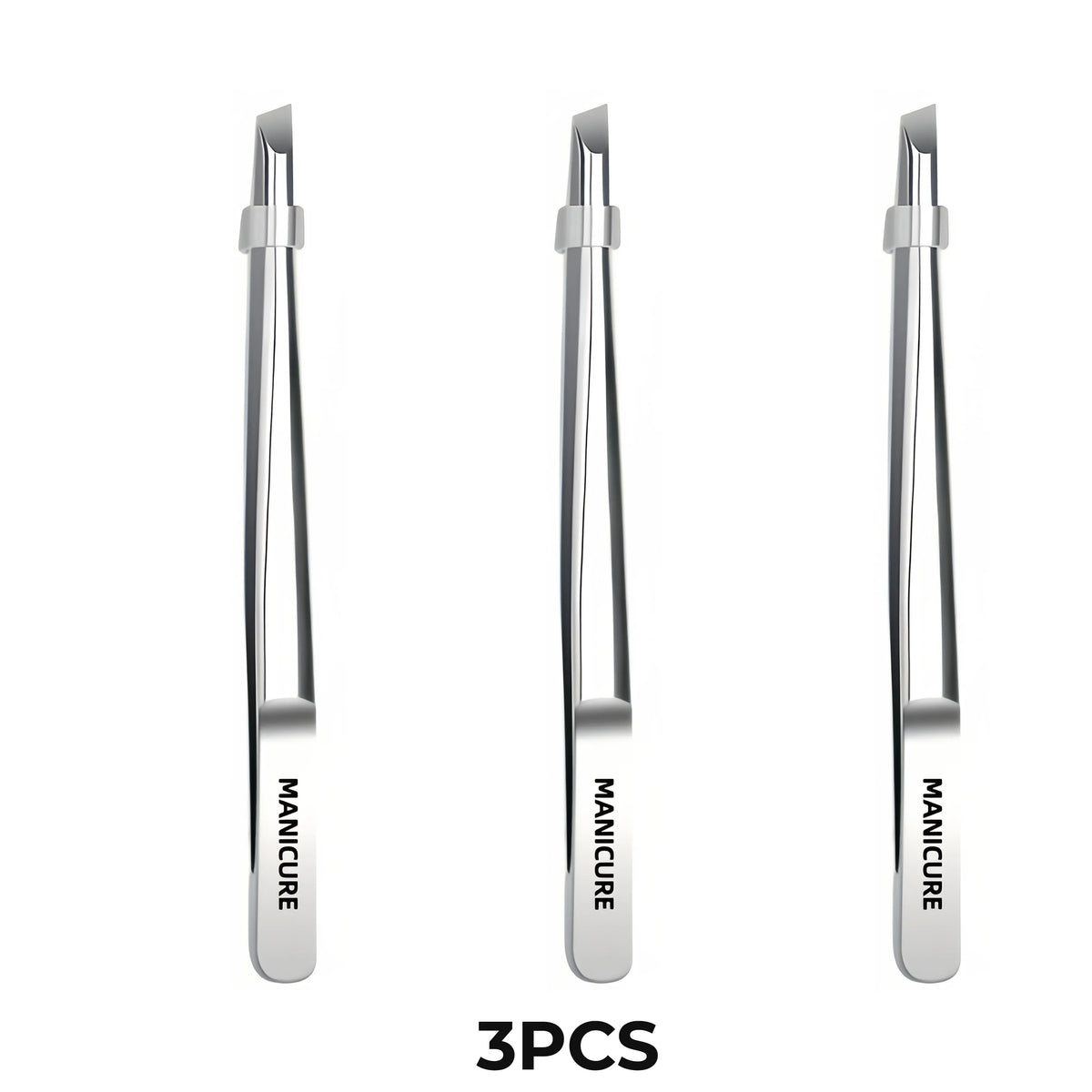 Stainless Steel Tweezers Tool Suitable for Eyebrow Eyelash Application Beard & Mustache Trimming False Eyebrow Applicator Gif