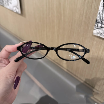 Y2K Retro Oval Square Glasses Colorful Small Frame Glasses Frame Women Anti Blue Light Computer Glasses Vintage Eyeglasses