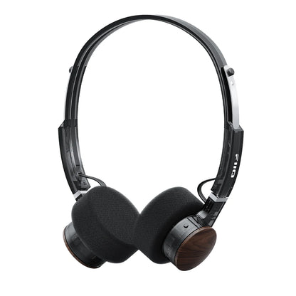 FIIO EH11 On-Ear Bluetooth Headphones, Powerful Bass & LDAC Hi-Res Audio, Lightweight Retro Design, 30H Battery, Dual Device 
