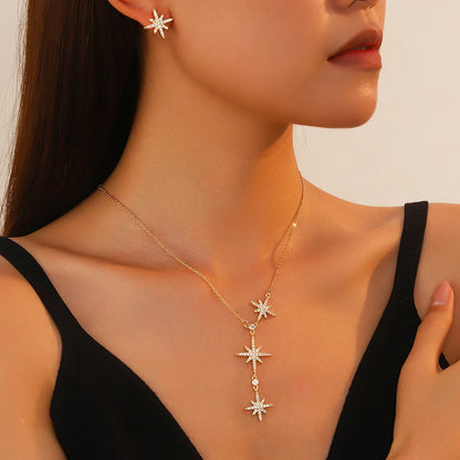 Lariat Gold Necklace for Women, Dainty Long Necklace Gold/Silver Plated Y-Shaped Pendant Necklace, Trendy Drop Necklaces Simp
