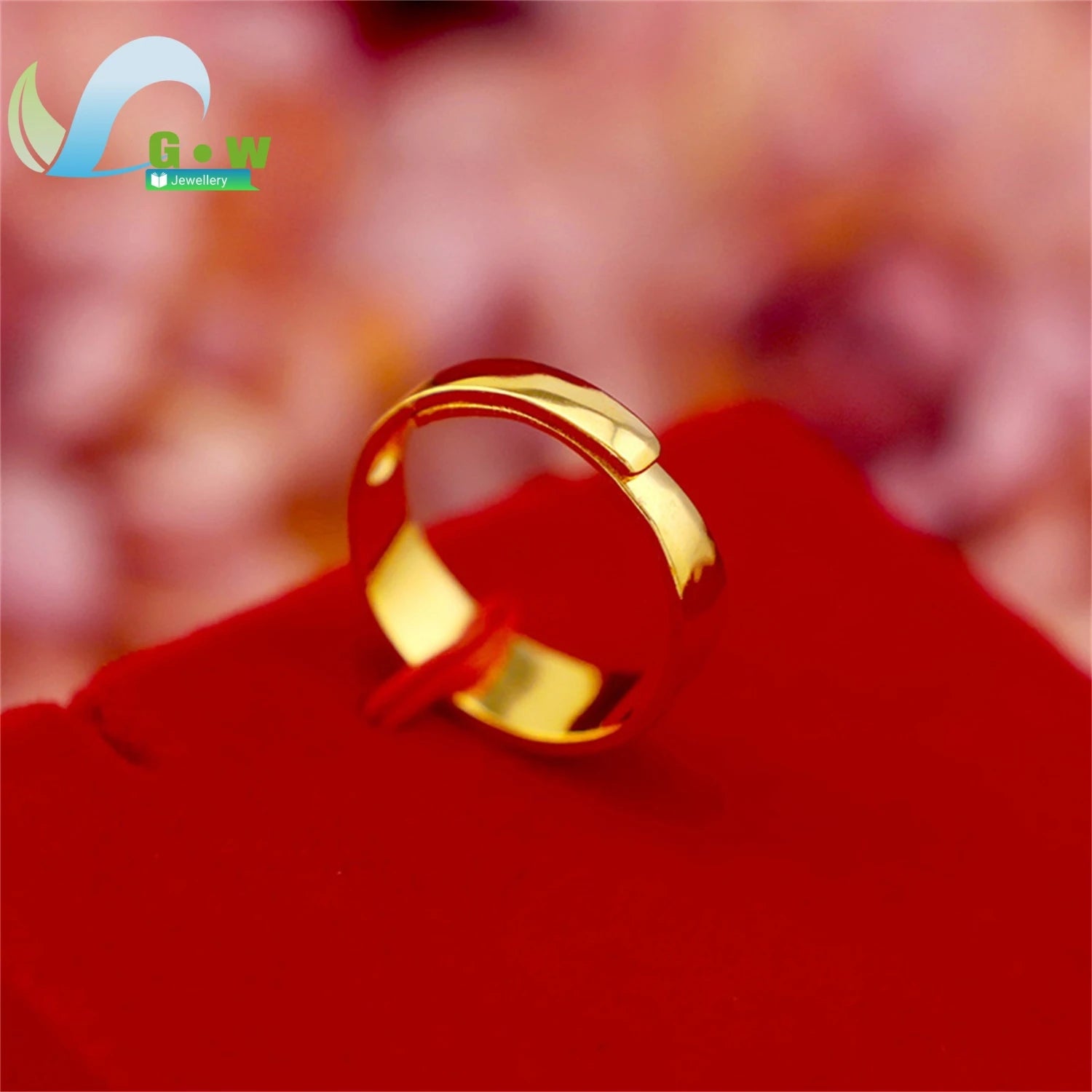 Fancy Gold Carve Dragon Phoenix Couple Adjustable Open Rings Stone Lucky Charm Band Classic Elegant Fashion Jewelry Gift Wedd