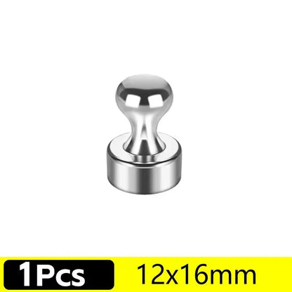 50/1Pcs Metal Strong Magnetic Pushpins Magnets Pin Whiteboard Fridge Thumbtack Power Magnet Sheets Push Pins for Office Schoo