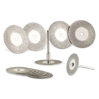 22mm Diamond Cutting Disc 3mm Grinding Wheel Mandrel for Metal Cutting Rotary