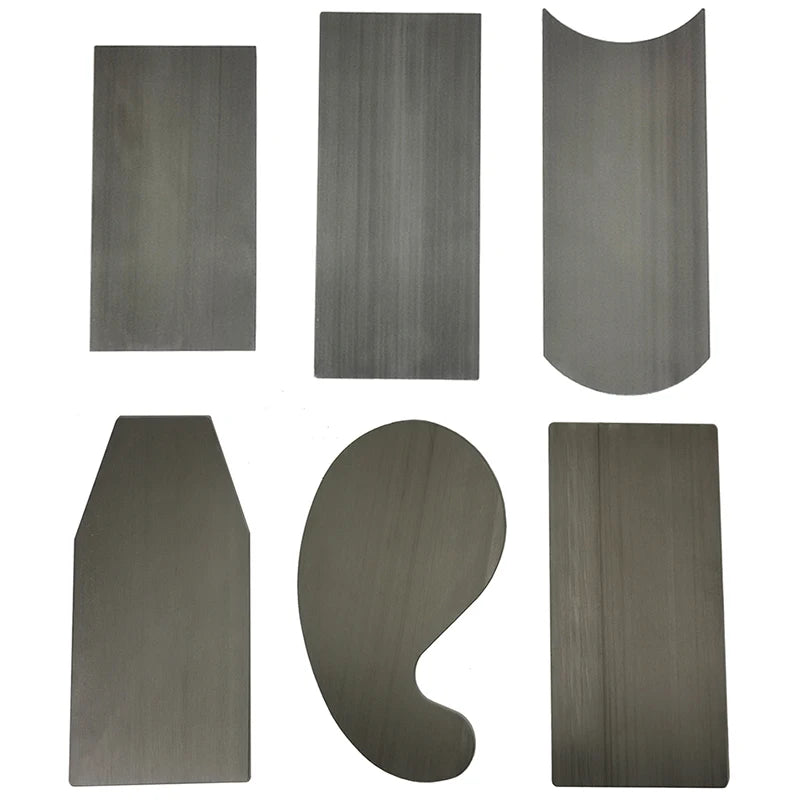 Woodworking Card Scraper Set Thicken Hardened Cabinet Scraper Card Scraping Rectangle knife Smooth Wood Deburring Carpentry T