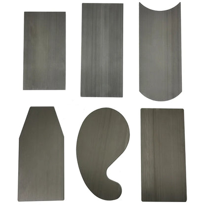 Woodworking Card Scraper Set Thicken Hardened Cabinet Scraper Card Scraping Rectangle knife Smooth Wood Deburring Carpentry T
