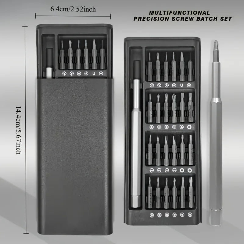 24 in 1 Digital Maintenance Precision Screwdriver Set with Portable Storage Box and Electronic Device Disassembly Tool