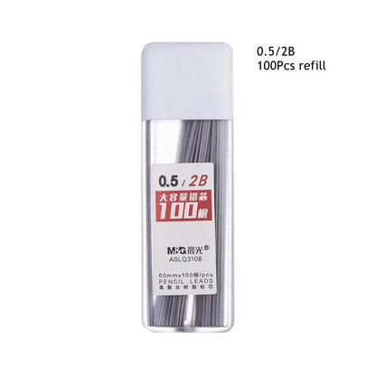 0.5/0.7mm Automatic Pencils Set HB/2B Refill Mechanical Pencil For Drawing Sketching Students School Supplies Cute Stationery