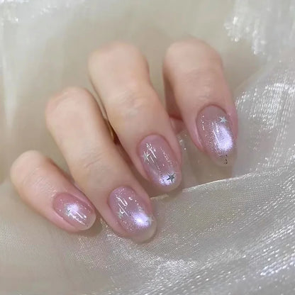 Mixed Star Nail Glitter Accessories Size Mixed Silver Pentagram Mini Color Ultra-thin Nail Patch Decoration