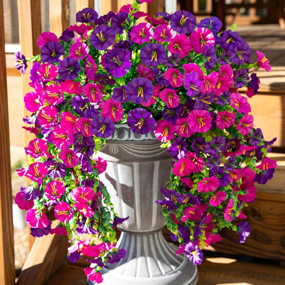 Artificial Flowers Vine Morning Glory Wedding Wreath Home Room Valentine's Decor Outdoor Yard Pretty Hanging Arch DIY Gift Pr