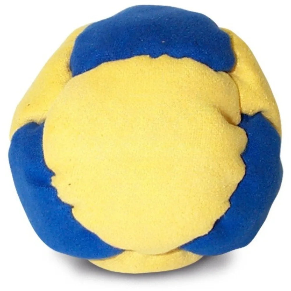 Classic Footbag Hacky Sack 3-Pack with Carry Pouch,Sand-Filled 8-Panel Synthetic Suede Footbag Set for Beginners &Player - A