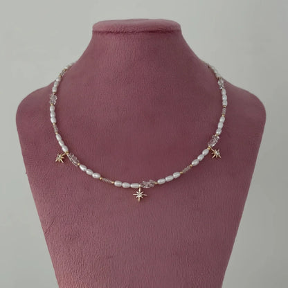 Minimalist Pearl Necklace for Women New Style Luxury Sensation Tassel Cold Tone Feng Shui Xiaomi Bead French Collar Chain