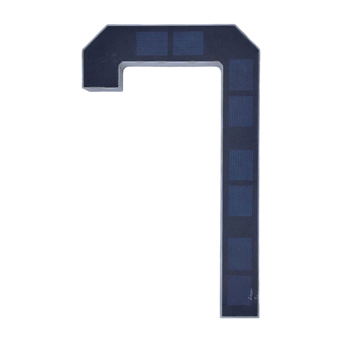 Solar Lighted House Number Outside Light-up LED Address Sign Waterproof Modern House Number Light Address Number for Door Dec