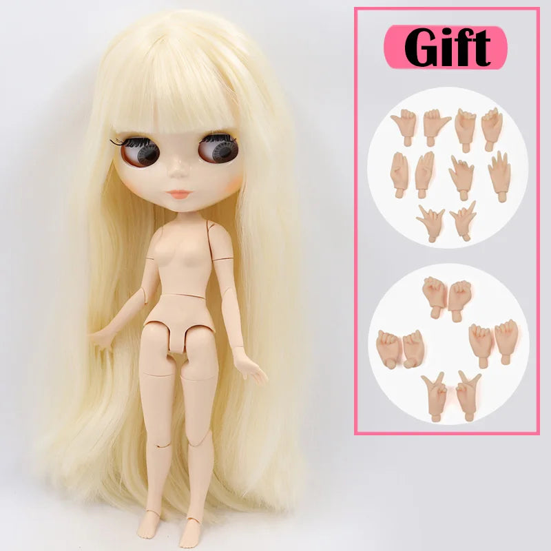 ICY DBS Blyth Doll White Skin Joint Body 1/6 BJD Special Price OB24 Toy Gift