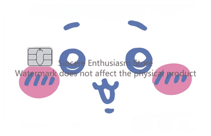 Cartoon Kawaii Chiikawas Credit Card Skin Stickers Cute Matte Sticker for VISA JCB Mastercard and Other IC Card Decorative