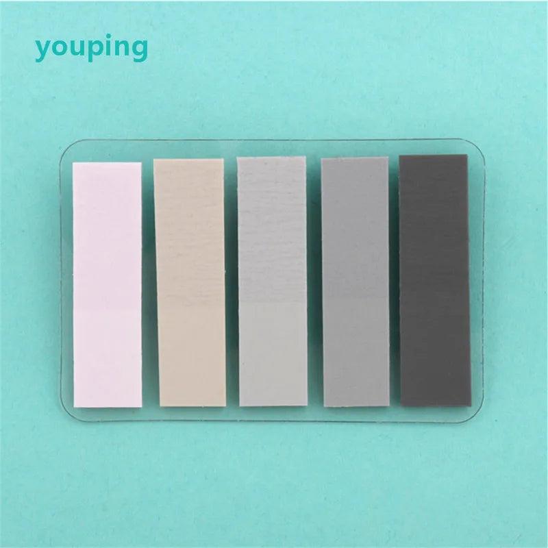 15 Types Color Self Adhesive Memo Pad Sticky Notes Bookmark Point It Marker Memo Sticker Paper Office School Supplies - C