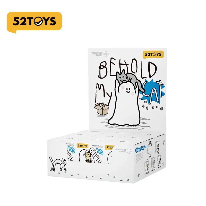 New Ghody Behold My Cat Series Mini Blind Box Trendy Collectible Figurine Surprise Mystery Box Exquisite And Interesting Toys