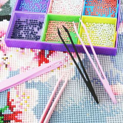 Diamond Painting Tools with Diamond Embroidery Box and Multiple Sizes Painting Pens for Adults to Make Art Craft