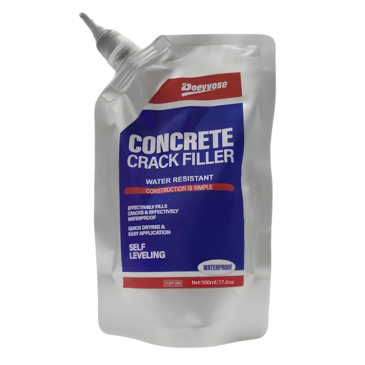 Elastic Gray Concrete Gap Sealant 350/500ML Anti-Aging Weatherproof Cement Floor Joint Repair Glue - 500ML