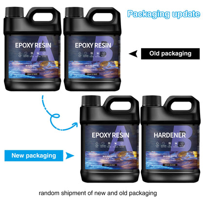 500g/1000g AB Epoxy Resin Glue High Clarity Fast Drying Adhesive High Hardness DIY Supplies For Resin Glue Jewelry Making