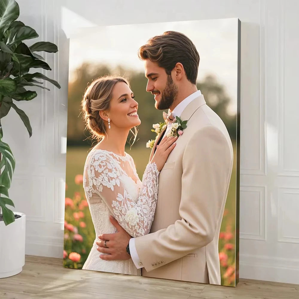 Custom Painting Canvas HD Print Customized Your Picture Personalized Wall Art Poster Photos for Living Room Home Decoration