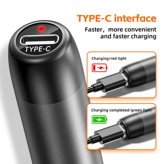 Cordless USB Digital Soldering Iron Adjustable Temperature 300-450℃ Type-C 1000mAh Battery Intelligent Solder Welding Iron To