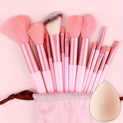 NEW 13PCS Makeup Brush Set Soft Fluffy Eye Shadow Foundation Blush Highlighter Concealer Brush Female Beauty Tool Christmas G