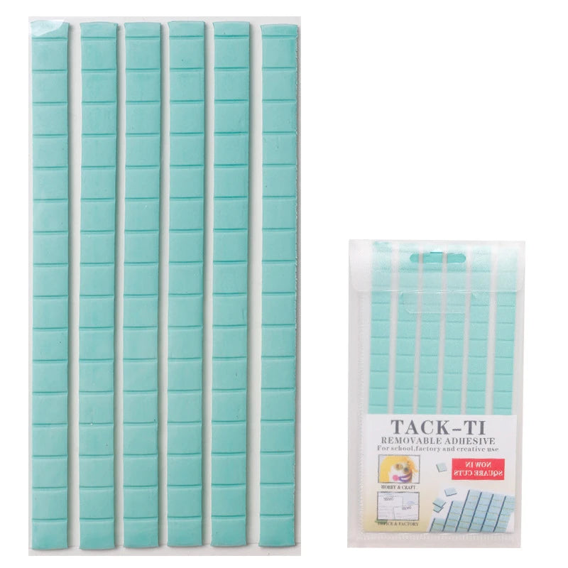 288 pieces Sticky, wall safety adhesive Poster putty Removable and reusable mounting putty for hanging pictures and decoratin
