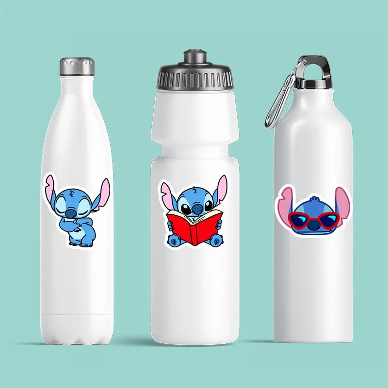 50piece new cute back to school anime stitch stickers anime parody cute patterns girl children birthday holiday gifts