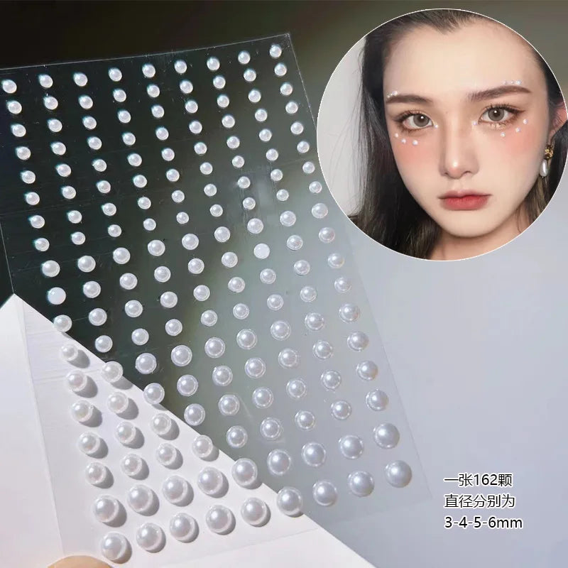 Stickers On The Face Rhinestone DIY Eyes Face Self Adhesive Temporary Tattoo For Makeup Party Festival Face Jewels Diamonds G