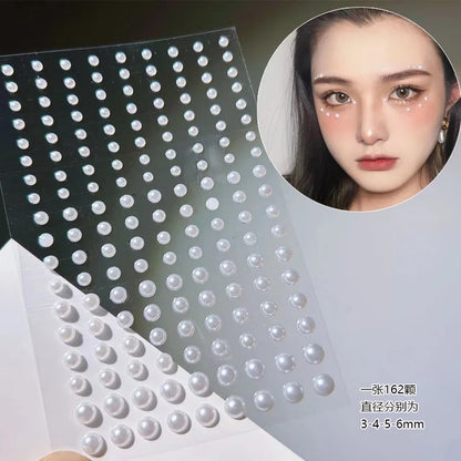 Stickers On The Face Rhinestone DIY Eyes Face Self Adhesive Temporary Tattoo For Makeup Party Festival Face Jewels Diamonds G