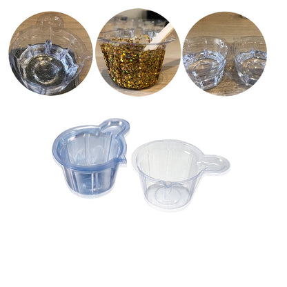 20-200Pcs 40ml Plastic Disposable Cups Dispenser For DIY Epoxy Resin Jewelry Accessories Making Tools Equipments Tools Suppli