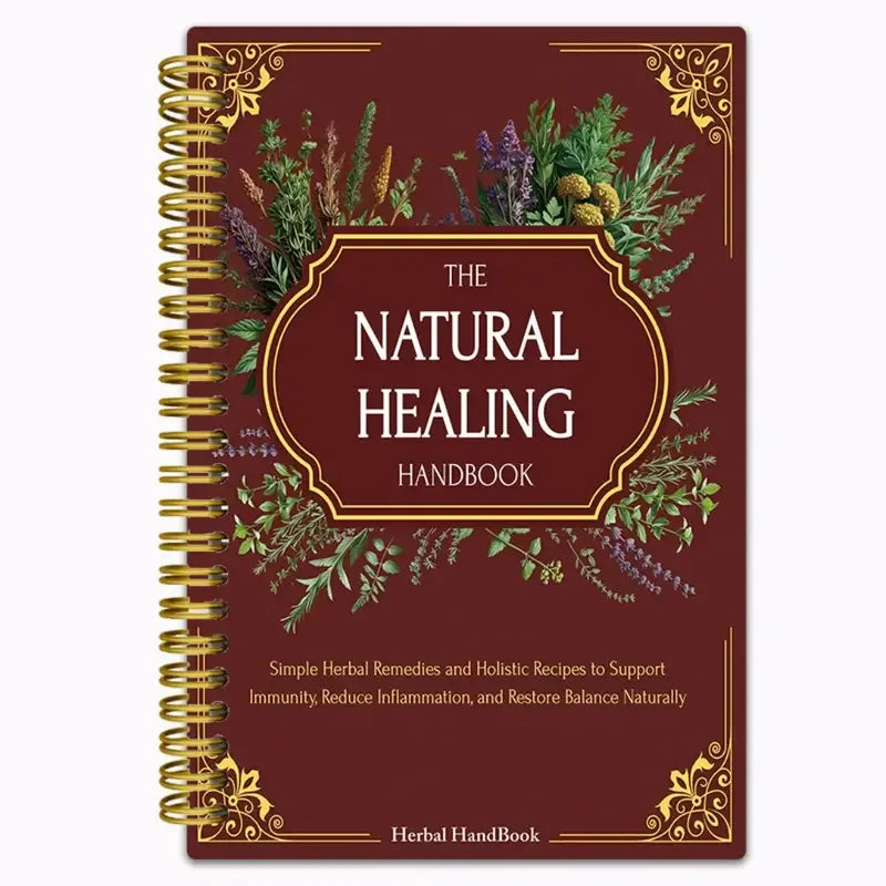 New Natural Healing Guide Herbal Book, Step-by-step Recipes To Improve Heart Health, Blood Pressure and Concentration.