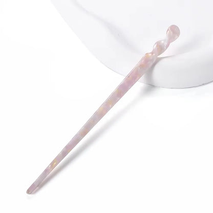 Chinese Style Hair Sticks Vintage Acetate Resin Chopstick Women Hairpins Hair Clip Pin Headwear Wedding Hair Jewelry Accessor