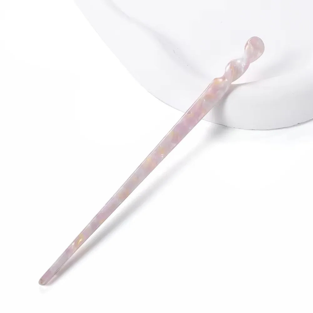 Chinese Style Hair Sticks Vintage Acetate Resin Chopstick Women Hairpins Hair Clip Pin Headwear Wedding Hair Jewelry Accessor